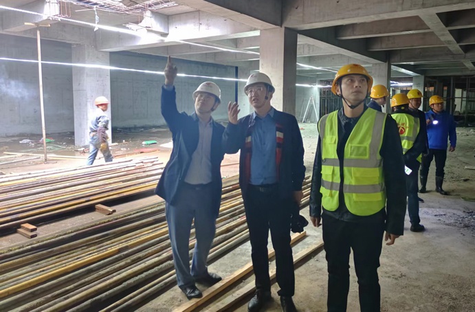 黨委副書記、總經(jīng)理王海龍深入唐人科技產(chǎn)業(yè)園項(xiàng)目檢查指導(dǎo)