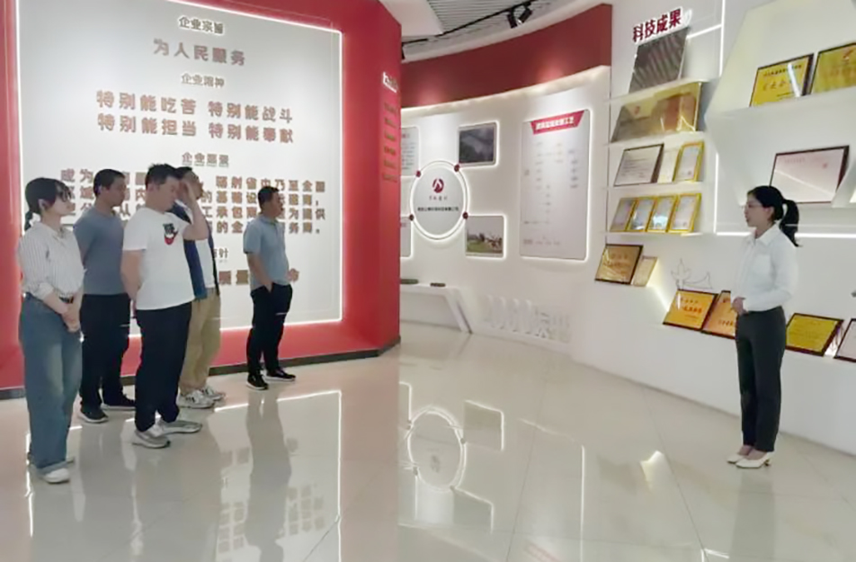 南昌市政建設(shè)集團(tuán)開展“重溫奮斗史，啟航新征程”企業(yè)展廳講解活動